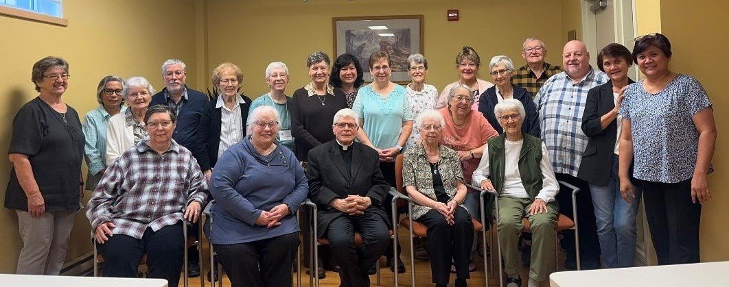 Photo of Annual retreat and renewal of promises for associates